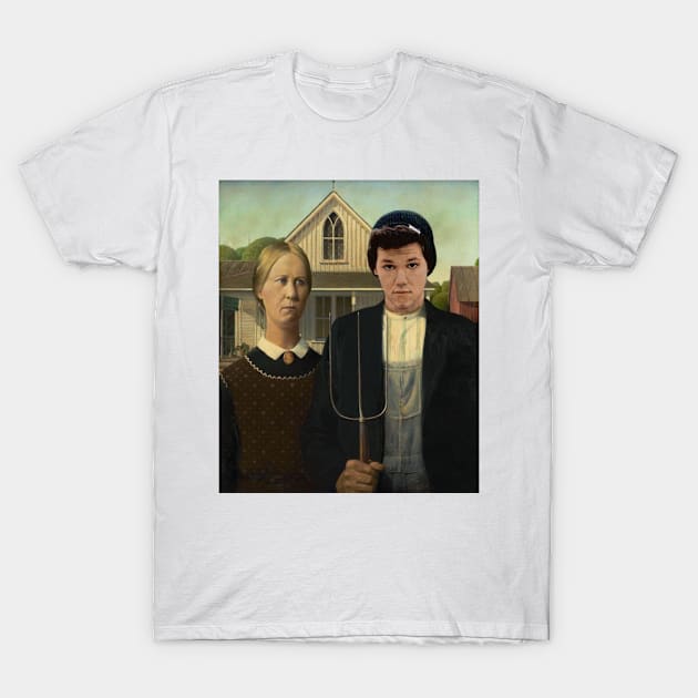Americam Gothic T-Shirt by Chancery